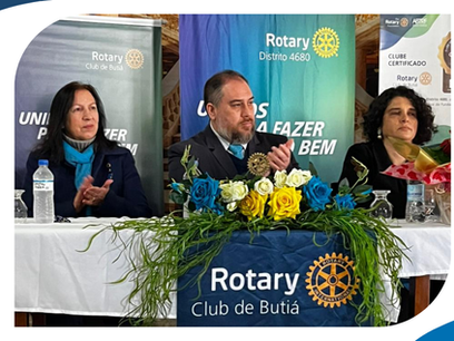 Rotary Club de Butiá – Festiva de posse, com a visita da Governadora distrital
