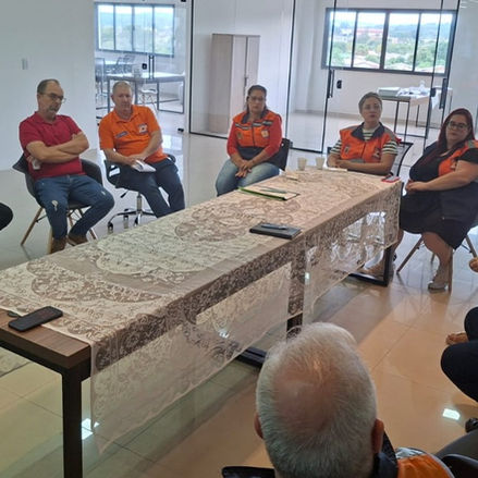 Região Carbonífera - Primeiro Encontro das Equipes de Defesa Civil para alinhar estratégias referentes ao clima 