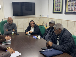 Butiá - Reunião do Movimento Negro com o CCJ, para discussão sobre sistema de cotas