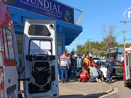 Butiá/Final de semana – Atropelamento deixa idoso gravemente ferido