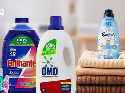 Utilidade Pública – Produção interrompida, pela ANVISA, de sabão líquidos e amaciantes da Unilever como OMO, Comfort e Brilhante