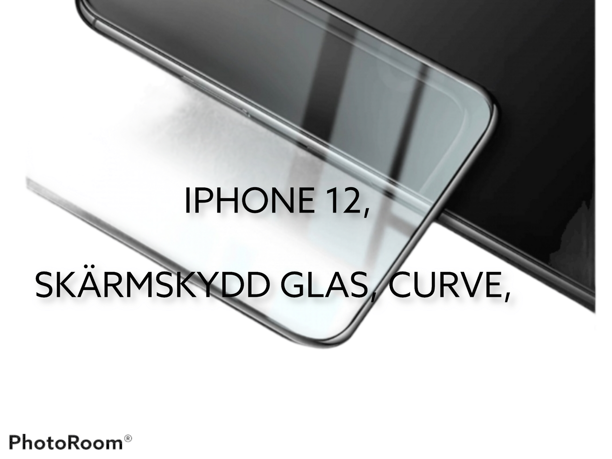 IPHONE 12, SKÄRMSKYDD,  CURVED IMPACT/ SCRATCH PROTECTION 