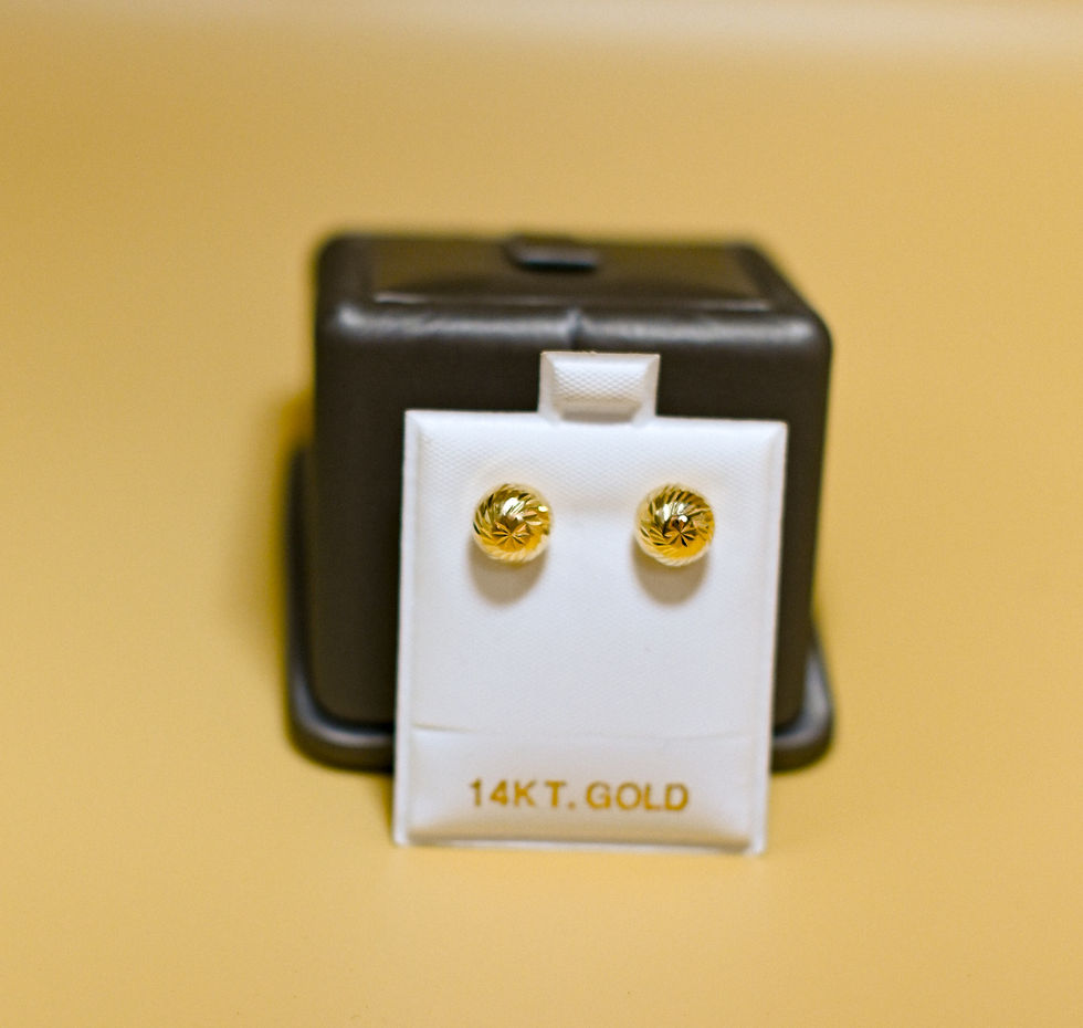 Thumbnail: Delicate Daze Studs 14 k