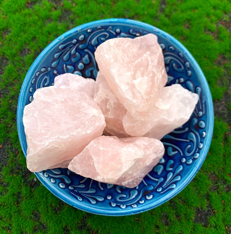 Raw Rose Quartz Chunk