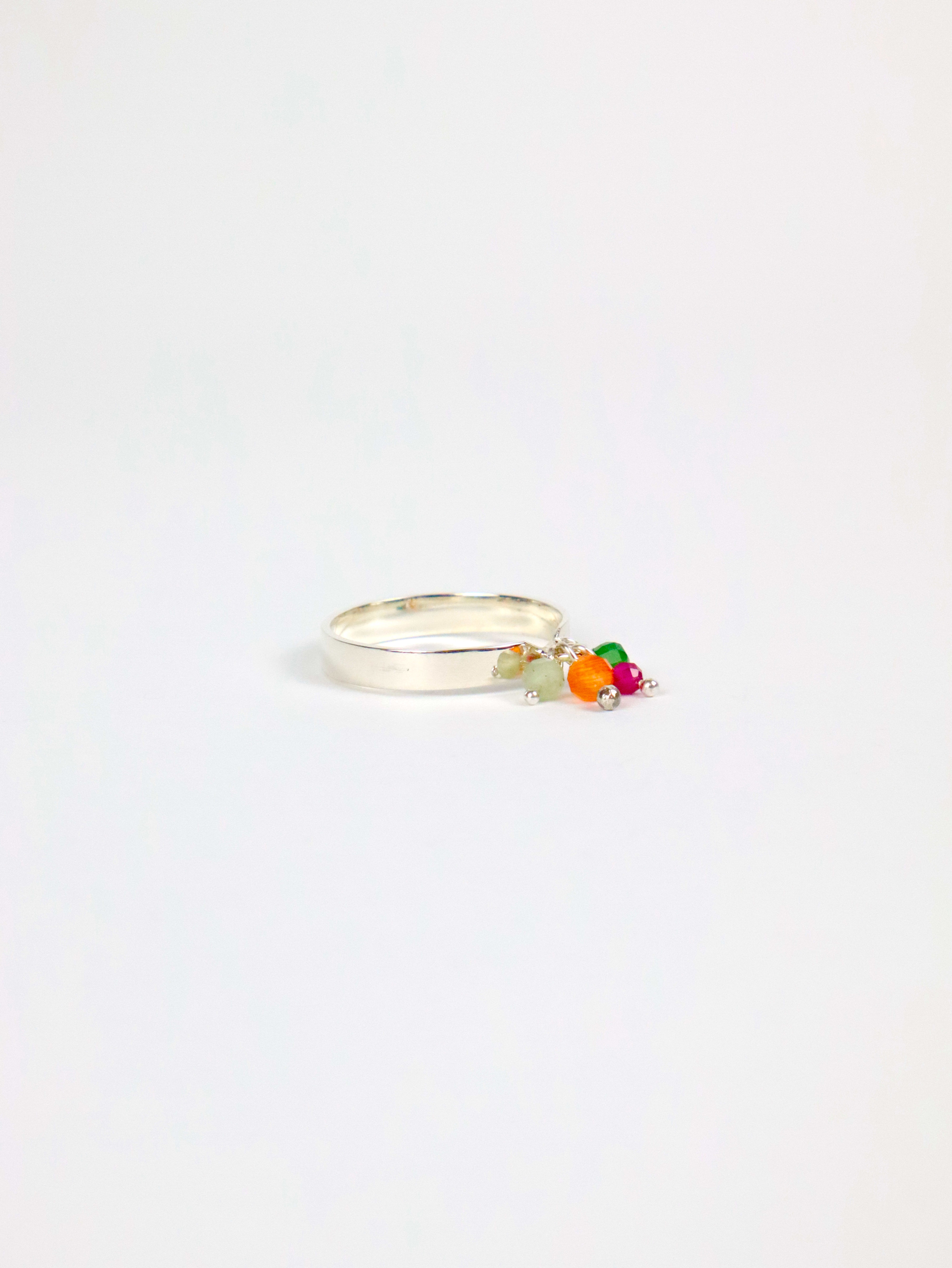 Spring Glow – The Golden Touch Ring - Sterling Silber 925