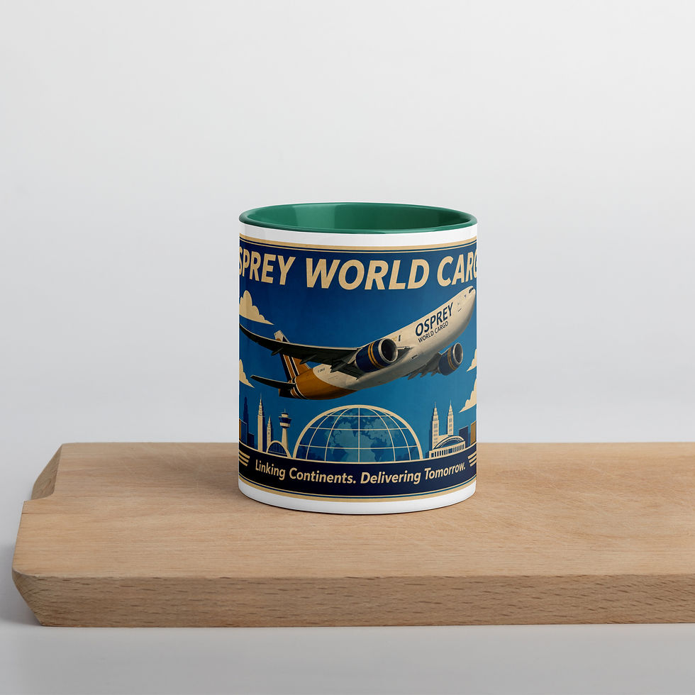 Thumbnail: Osprey World Cargo 777 Mug