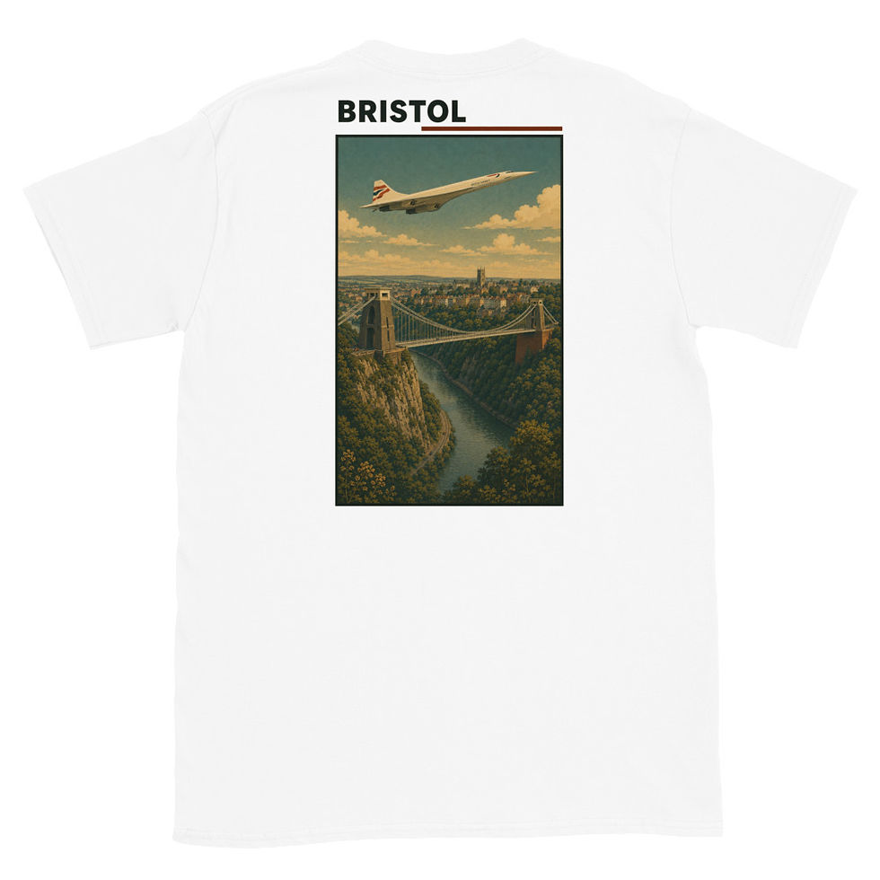 Thumbnail: Osprey Airways Bristol Short-Sleeve Unisex T-Shirt