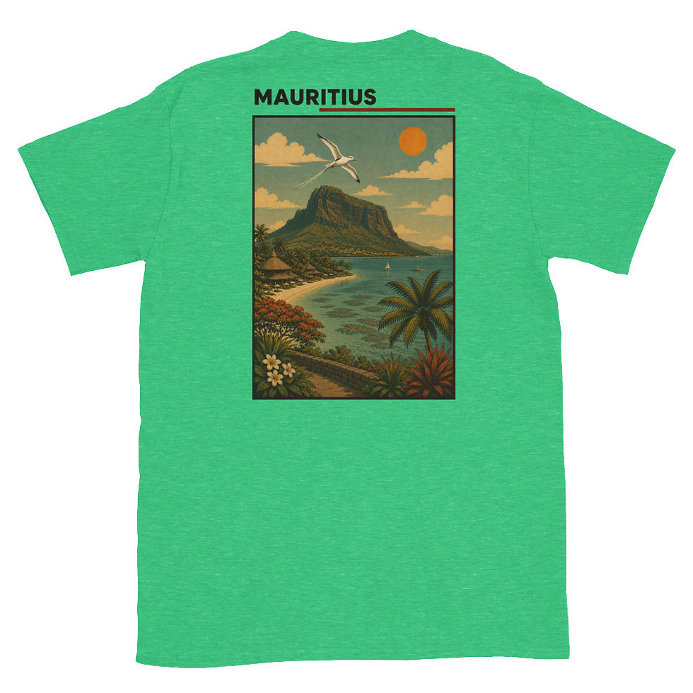 Thumbnail: Osprey Airways Mauritius Payanke Unisex T-Shirt