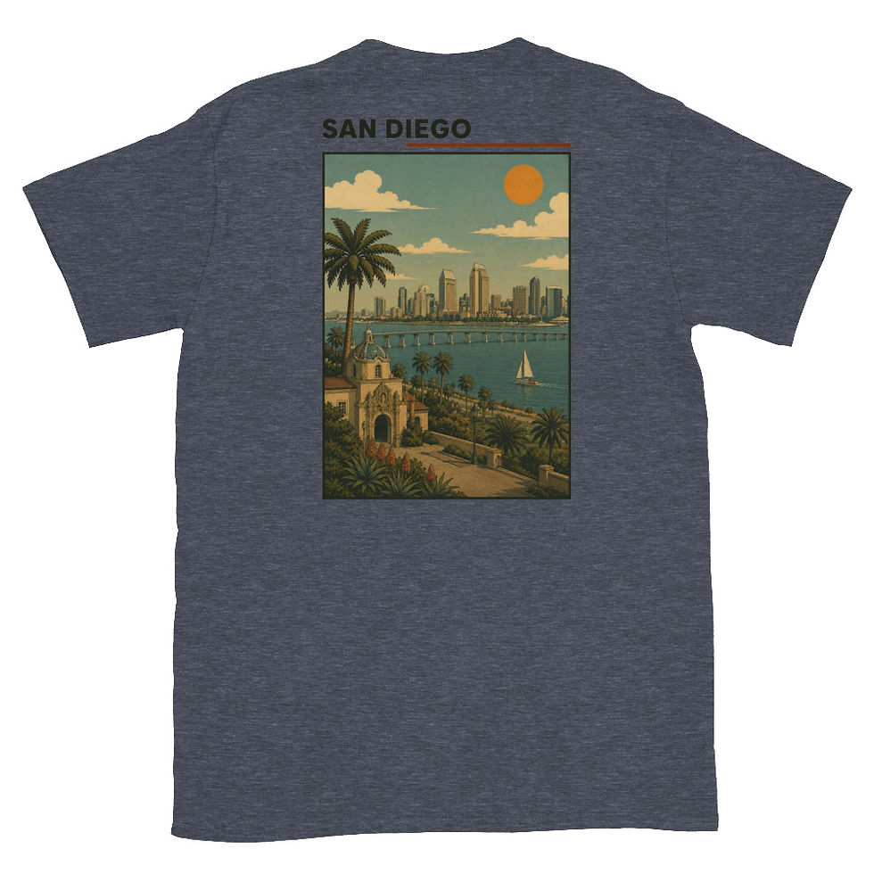 Thumbnail: Osprey Airways San Diego Short-Sleeve Unisex T-Shirt