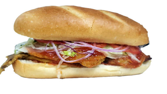 Eggplant Parmesan Sandwich