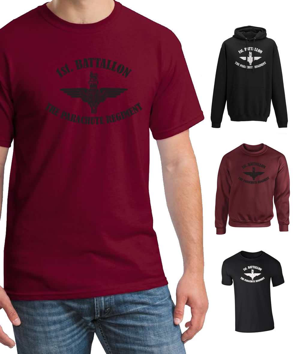 thumbnail image 2 of Parachute Regiment Funny T-Shirt – 'Perfectly Good Aircraft' – 1,2,3,4 Para SFSG, Gildan Cotton Crew Neck 2 of 3