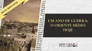 Um ano de guerra em Gaza