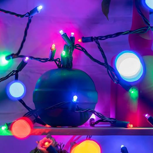 Multi-color holiday lights