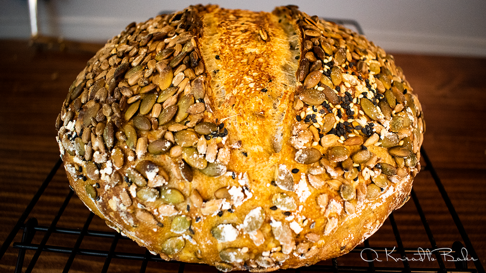 Sourdough Bread with Seeds