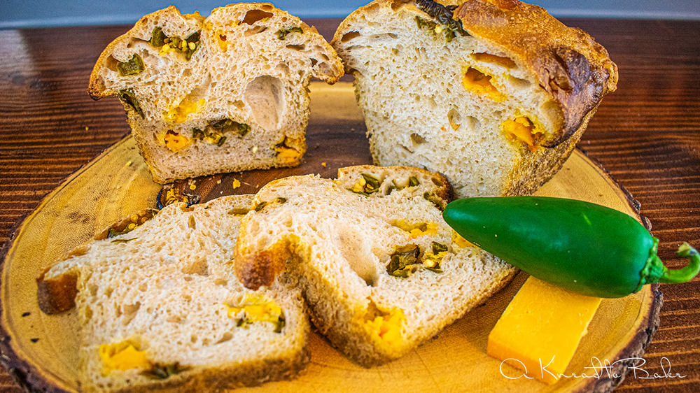 Sourdough Cheddar & Jalapeño Loaf