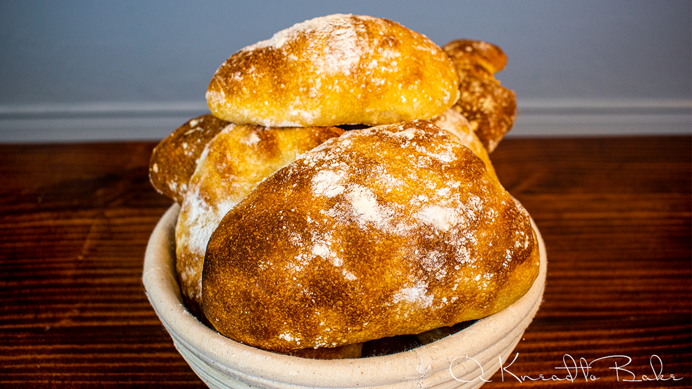 Sourdough Ciabatta Rolls