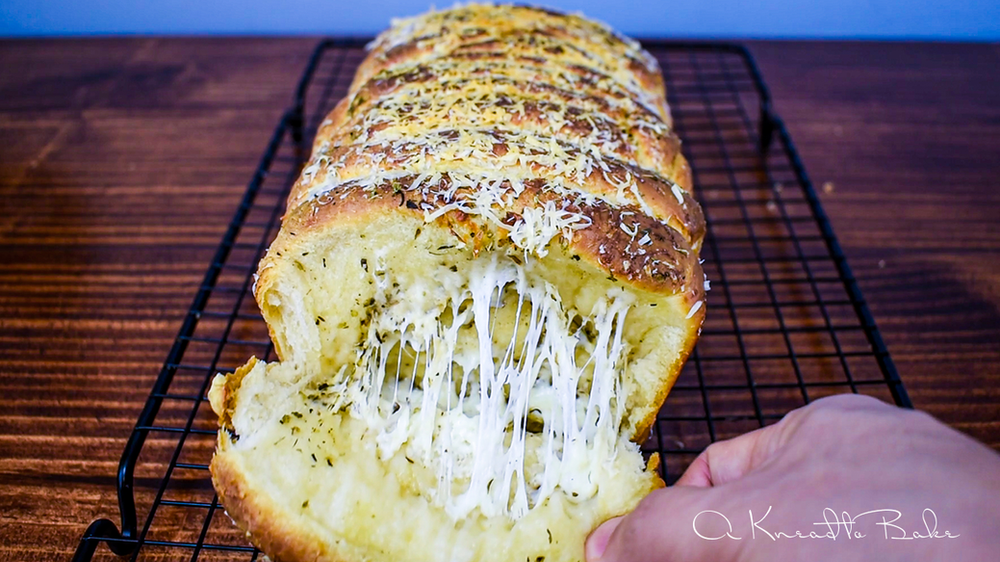 Sourdough Pull Apart Garlic Bread