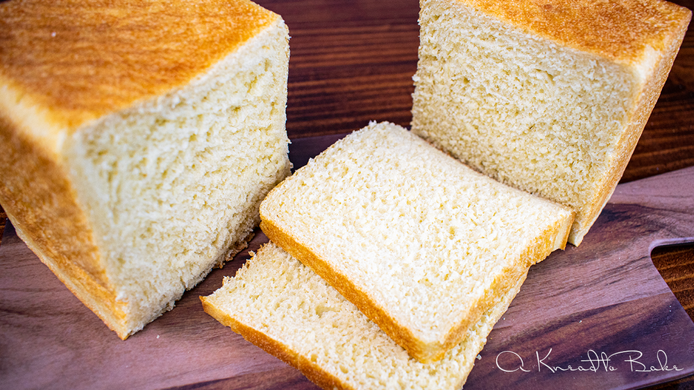 Sourdough Soft White Bread with Yudane