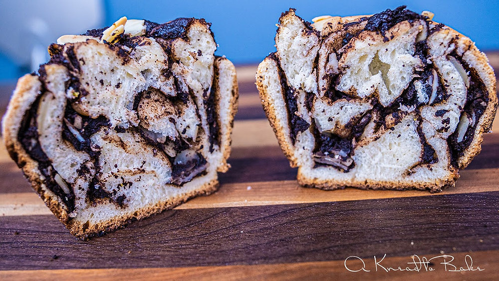 Sourdough Chocolate & Almond Babka Rolls