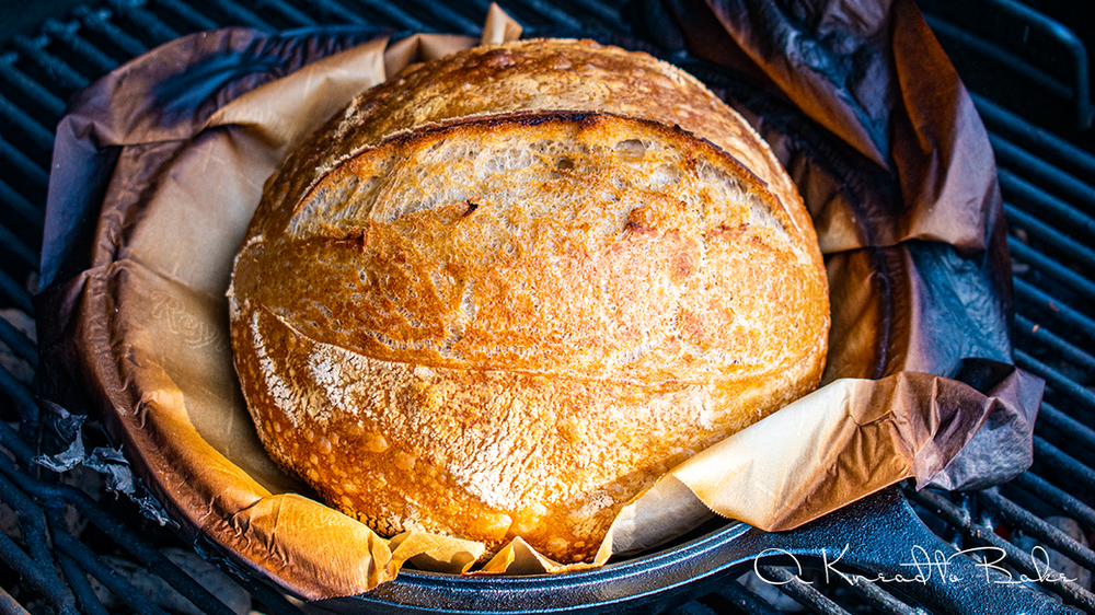 How to Bake Sourdough Bread in a Grill
