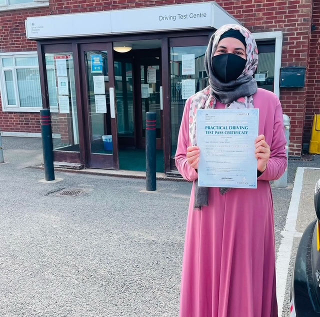 Female driving instructors