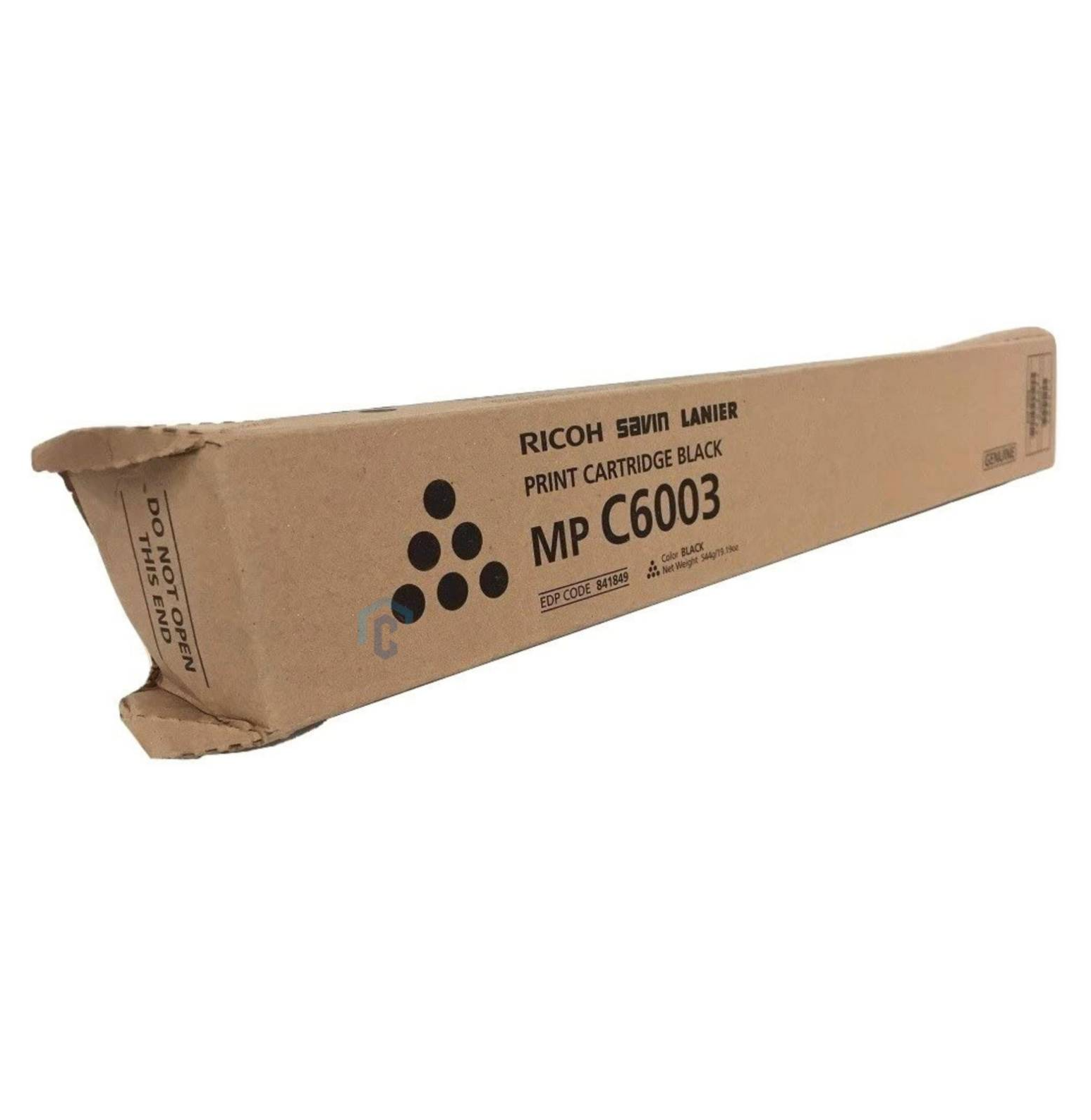 Caja de tóner genérico MPC C6003 para impresoras Ricoh.