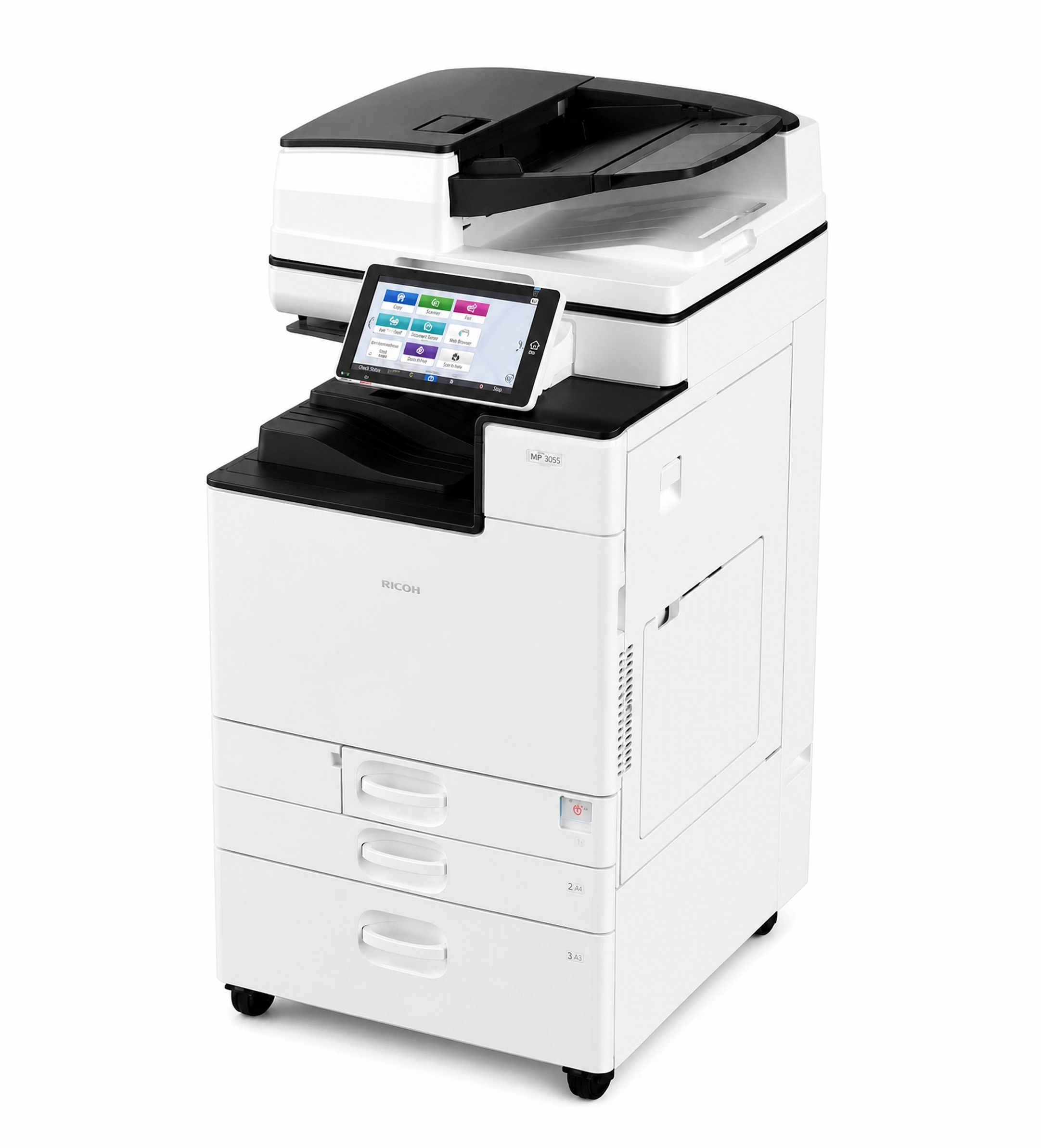 Impresora multifuncional Ricoh IM C6000 blanca