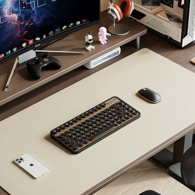 Thumbnail: PU Leather Desk Mat