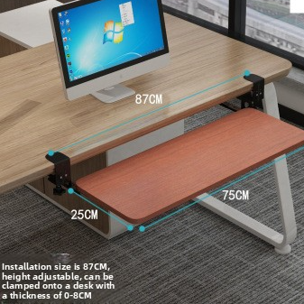 Thumbnail: Clip-On Under-Desk Keyboard Tray
