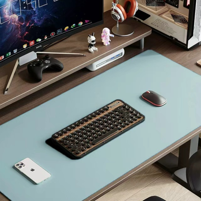 Thumbnail: PU Leather Desk Mat