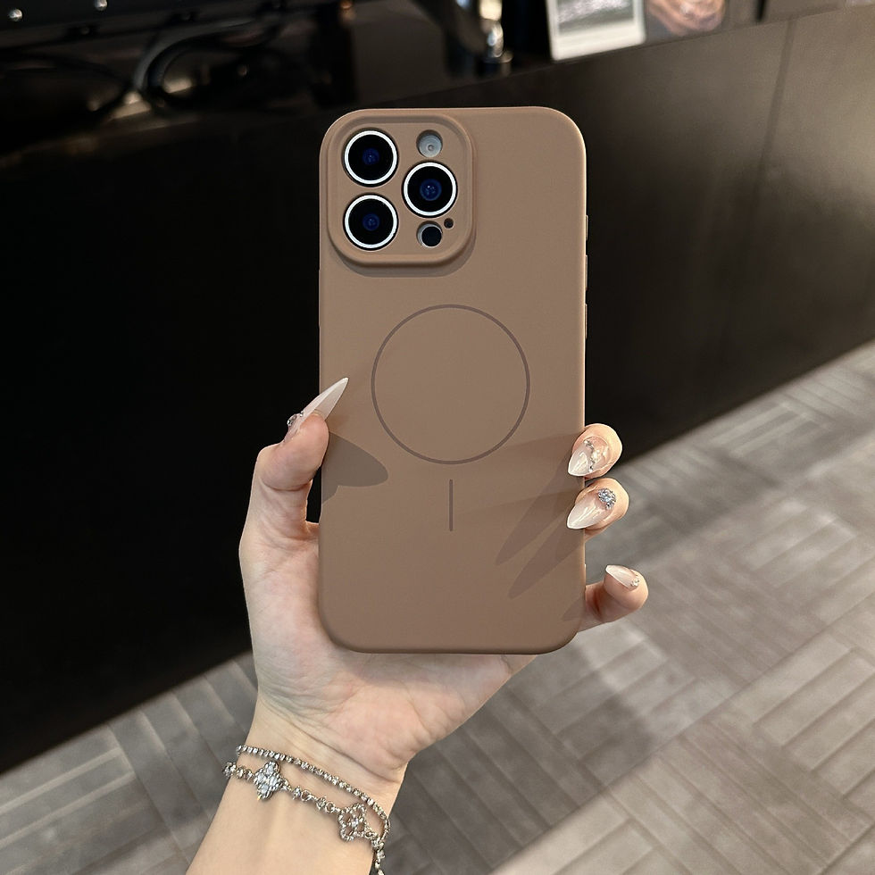Thumbnail: Liquid Silicone Magnetic Phone Case with Drop Protection