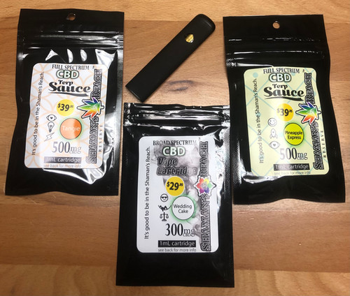 CBD Disposable Terp Tanks | shamansreach