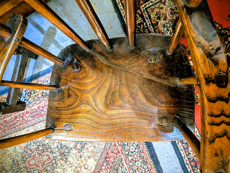 Thumbnail: George III,Welsh Primitive Arm Chair
