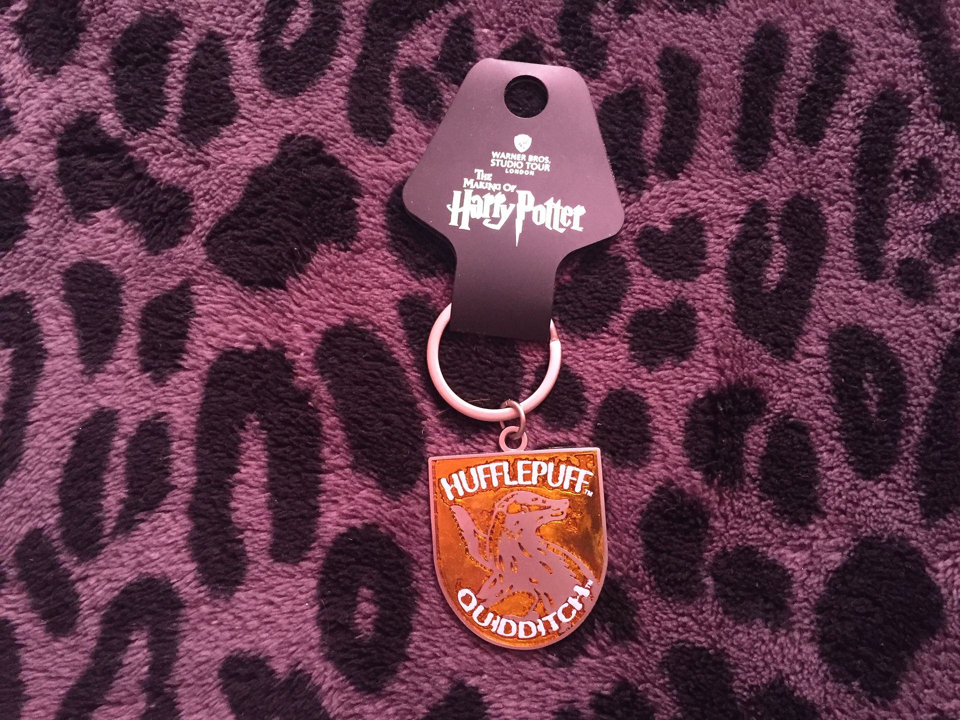 Hufflepuff Keyring
