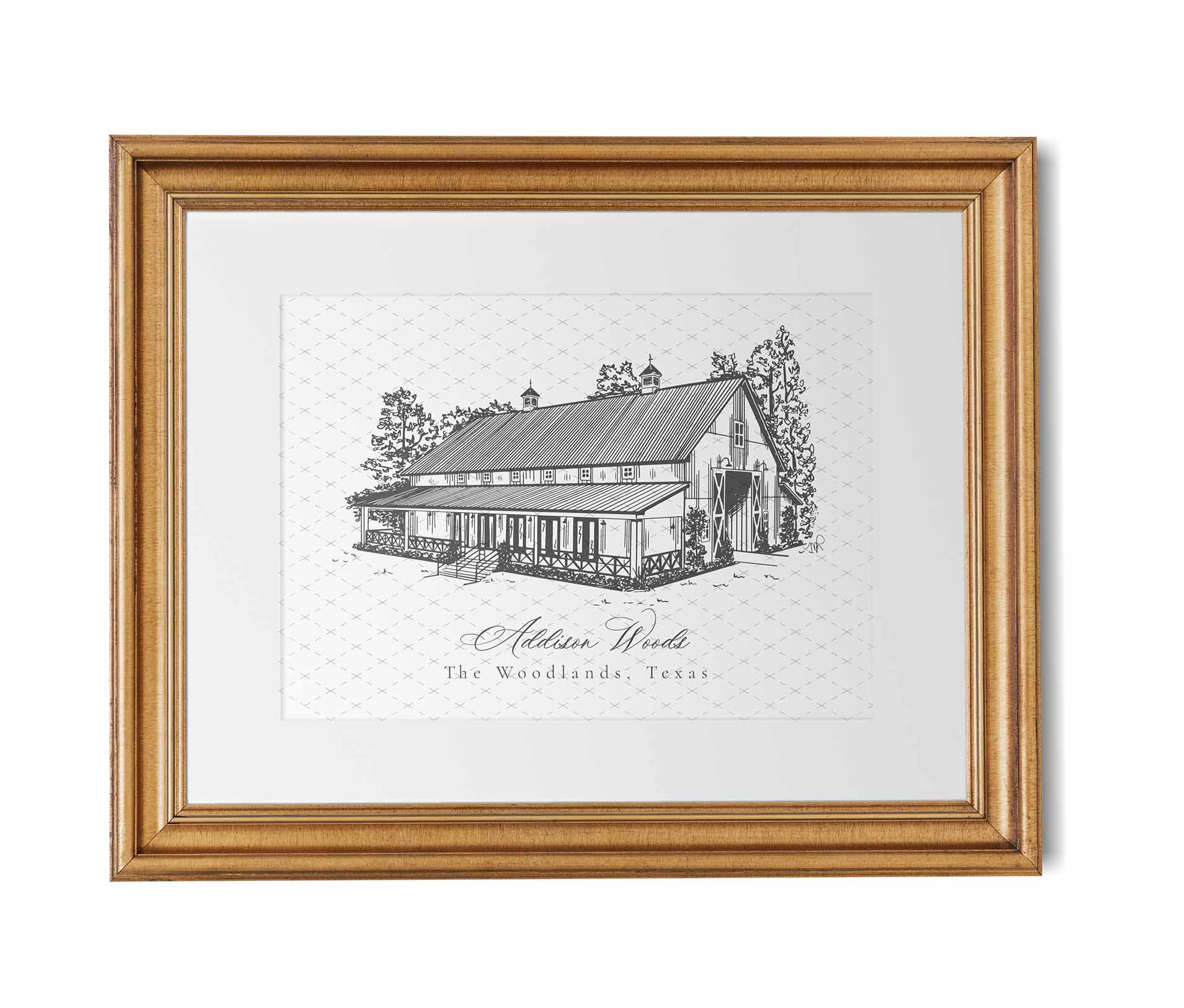 Fine Art Print of Addison Woods