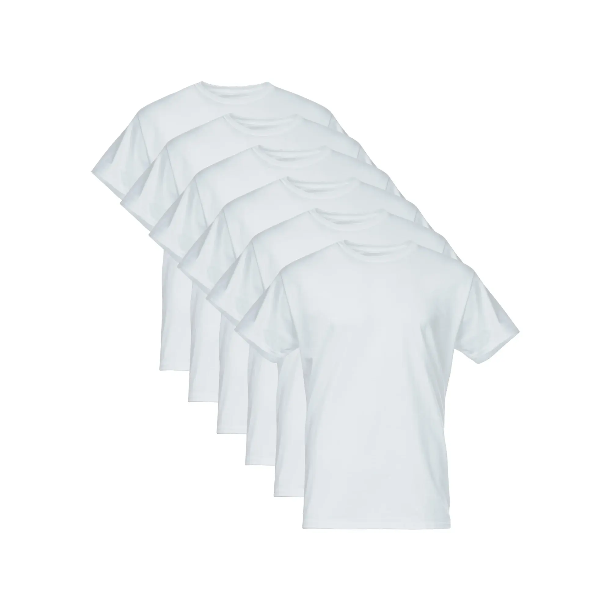 Gildan Men's Crew T-Shirts (Large) – Pack of 6