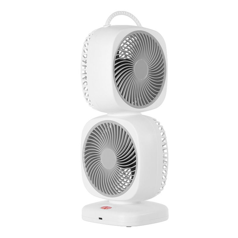Thumbnail: USB Powered Dual Motor Desk Fan for Home Use