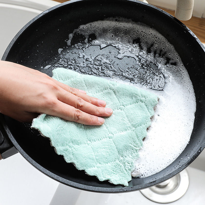 Thumbnail: Kitchen Cleaning Cloths and Towels for Dishwashing