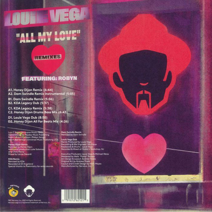 Thumbnail: Louie Vega - All My Love feat. Robyn (Remixes)