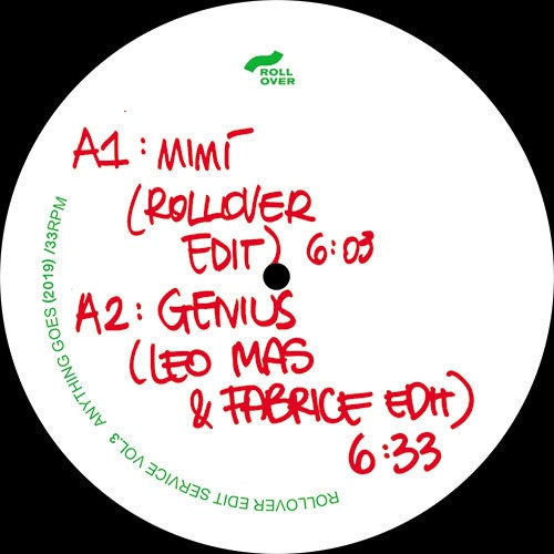 Thumbnail: Various Artists - Rollover Edit Service Vol.3