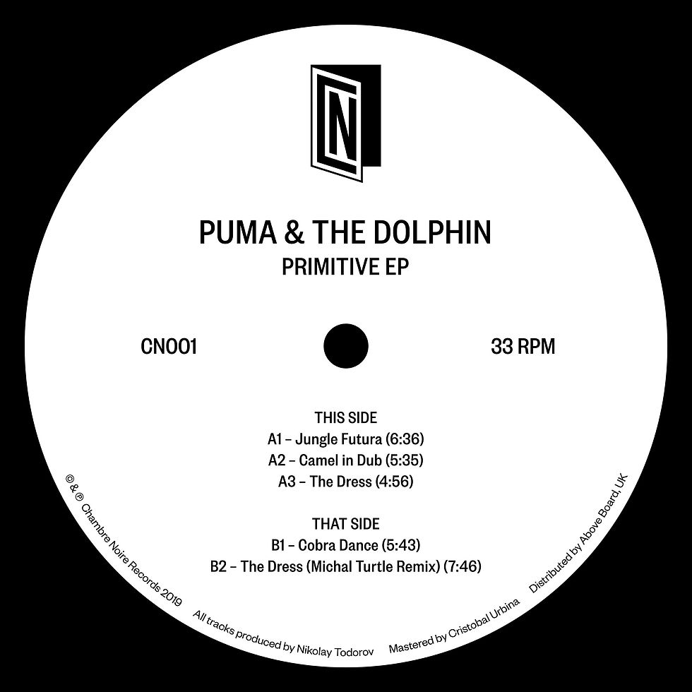 Thumbnail: Puma & The Dolphin - Primitive EP (Inc. Michal Turtle Remix)