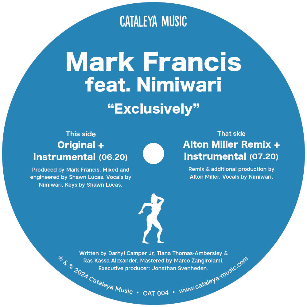 Mark Francis feat. Nimiwari Exclusively (incl. Alton Miller Rmx)