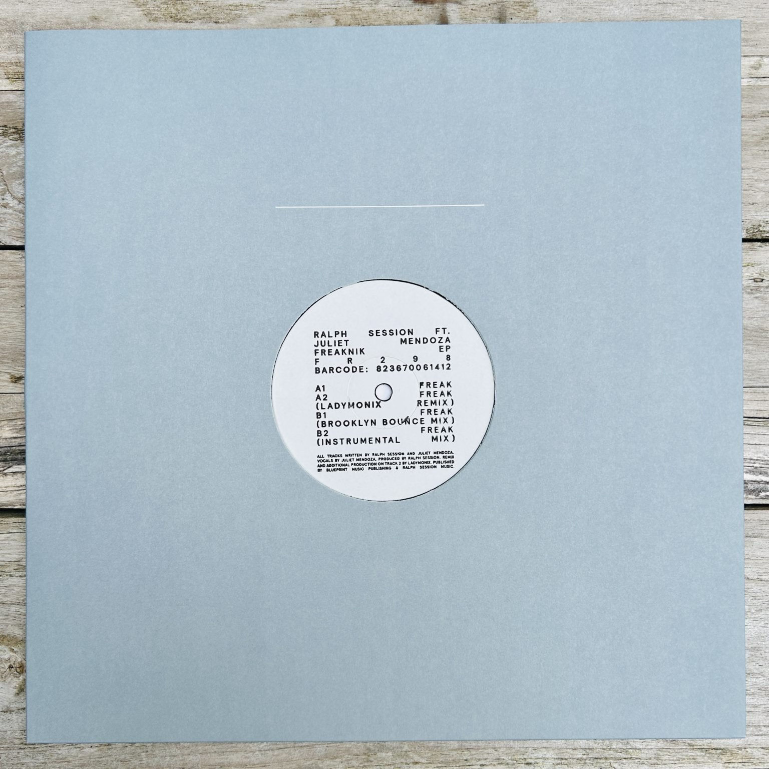 Ralph Session ft. Juliet Mendoza - Freaknik EP (Incl. LADYMONIX Remix)