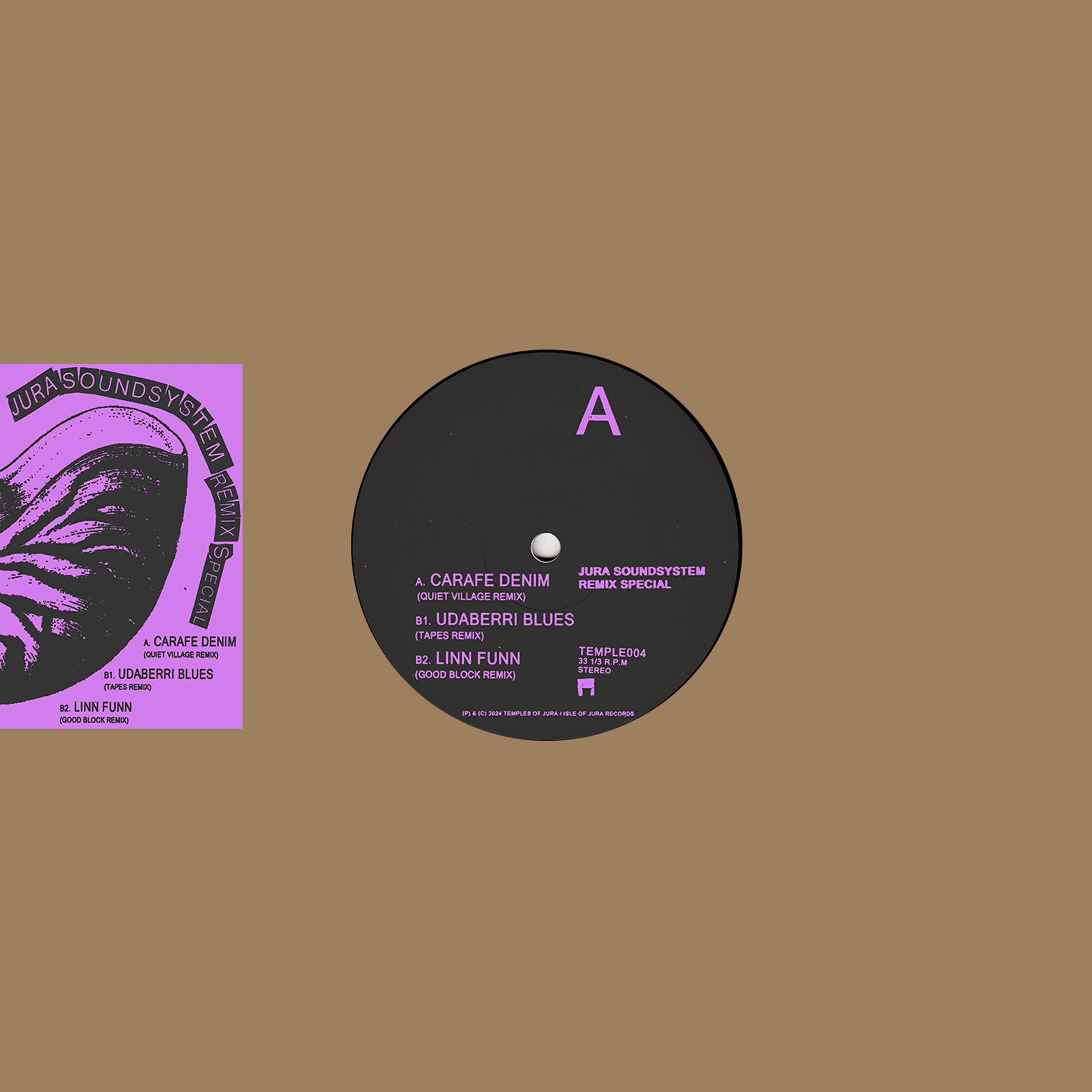 JURA SOUNDSYSTEM - REMIX SPECIAL (Quiet Village, Tapes & Goodblock Mixes)
