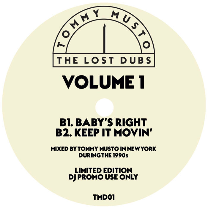 Thumbnail: Tommy Musto The Lost Dubs - Vol 1