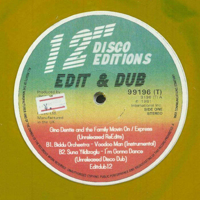 Thumbnail: Edit & Dub - Movin On (reissue)