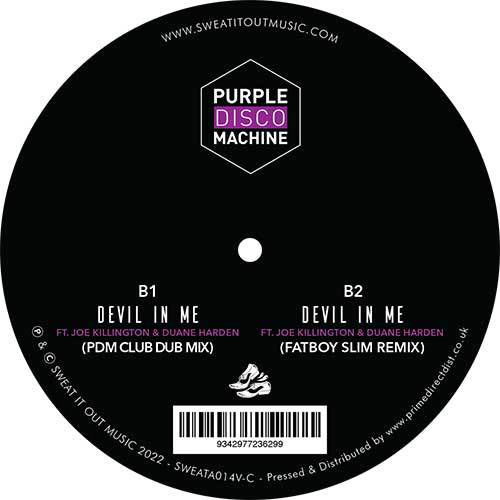 Thumbnail: Purple Disco Machine Devil In Me (Feat. Joe Killington & Duane Harden) [Ltd Edit
