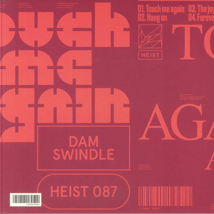 Thumbnail: Dam Swindle Touch Me Again EP