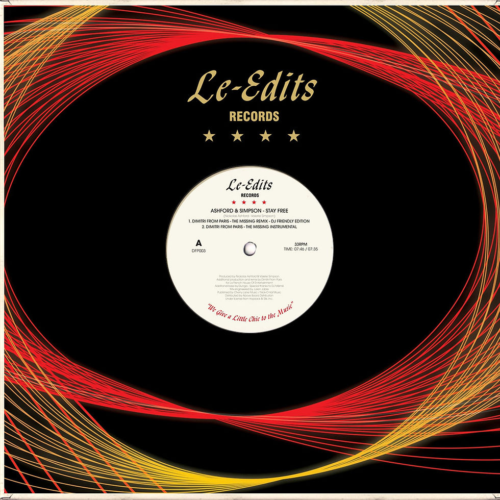 Thumbnail: ASHFORD & SIMPSON - STAY FREE (DIMITRI FROM PARIS REMIXES)