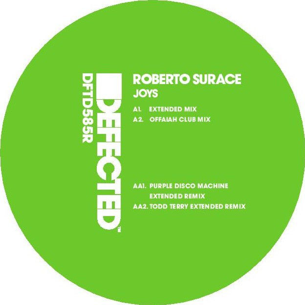 Thumbnail: Roberto Surace - Joys (Inc. OFFAIAH / Purple Disco Machine / Todd Terry Remixes)
